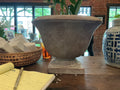 English garden cement urn