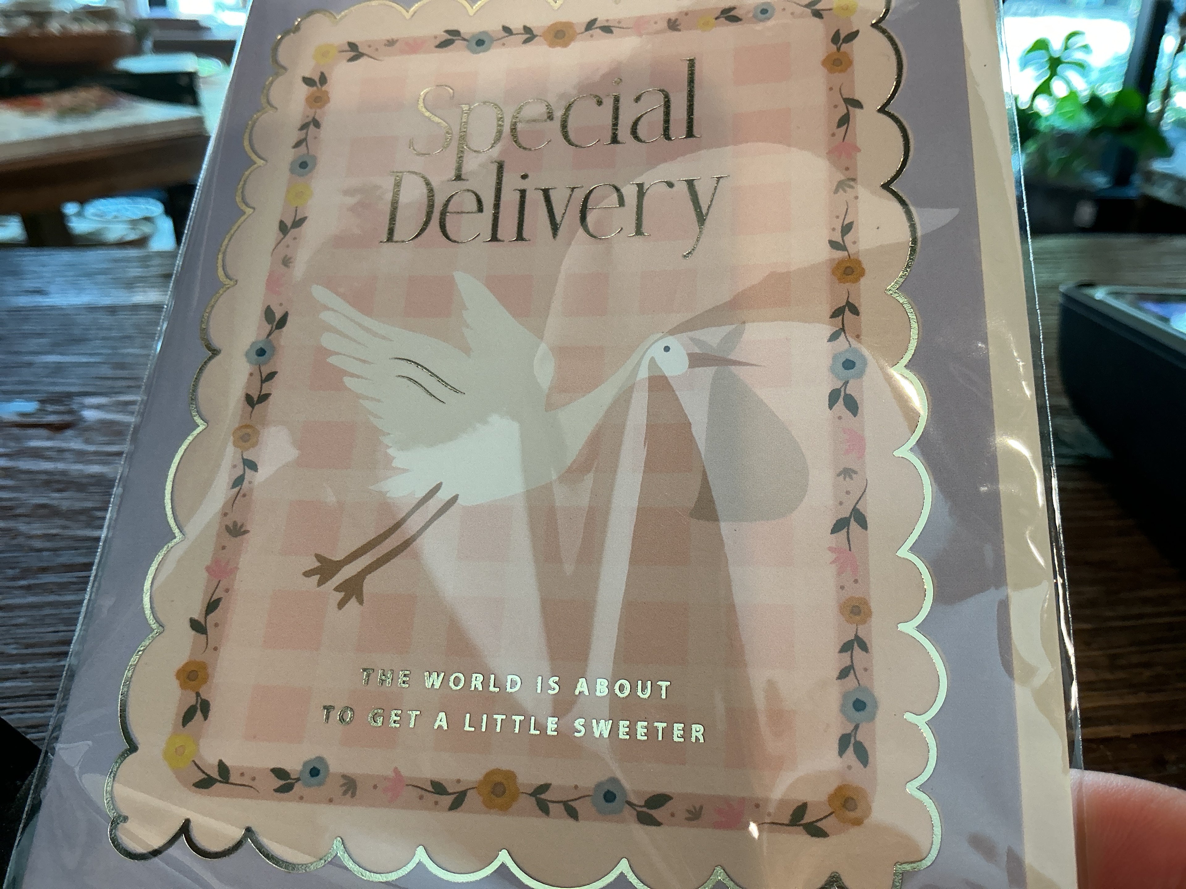 Special Delivery Card