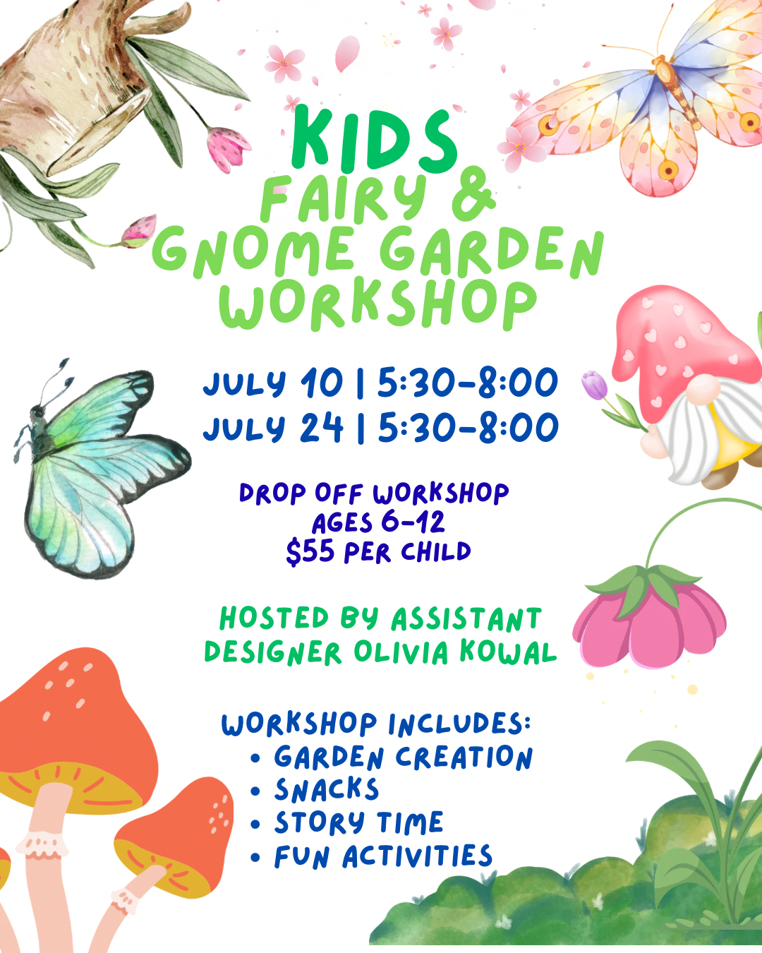 Kids workshop 7/10